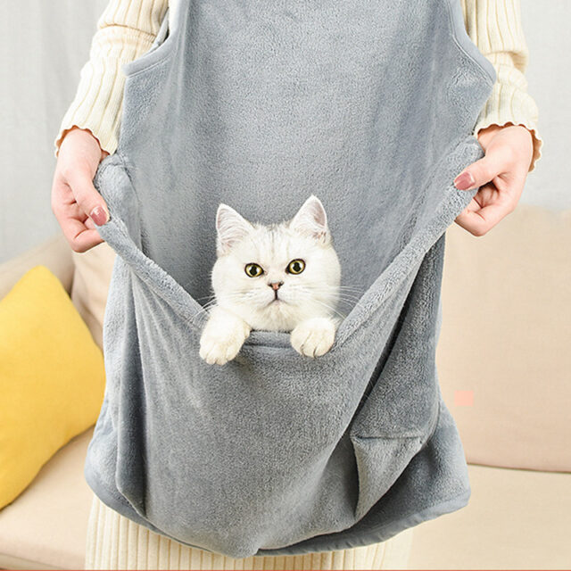 Pet Carrier Apron Outdoor Travel Small Cat Dogs Hanging - Image 5