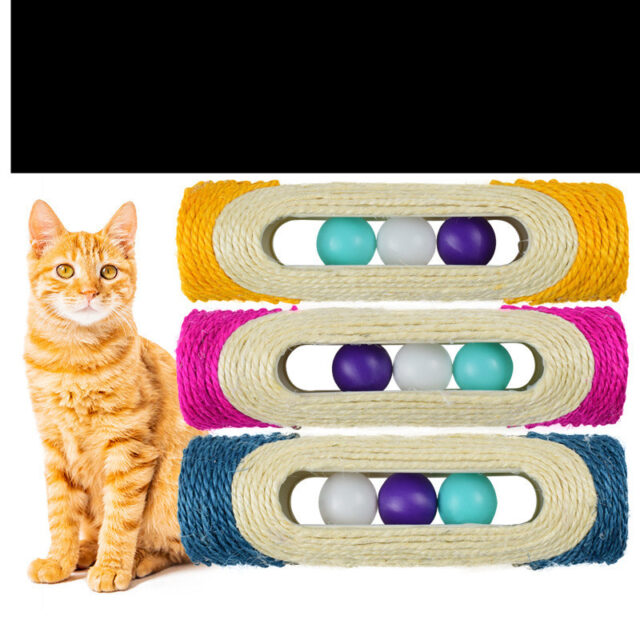 Long Sisal Drum Cat Toys Three - Image 3