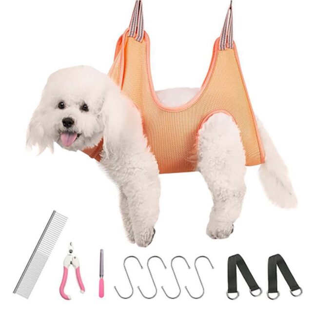 Nail Trimming Small And Medium Cat And Dog Grooming Hammock - Image 2