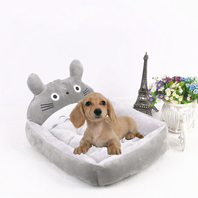 Winter Warm Puppy Cat Bed Sofa Washable Cartoon Pet Beds For Small Dogs CatsPets Products Accessories - Image 7