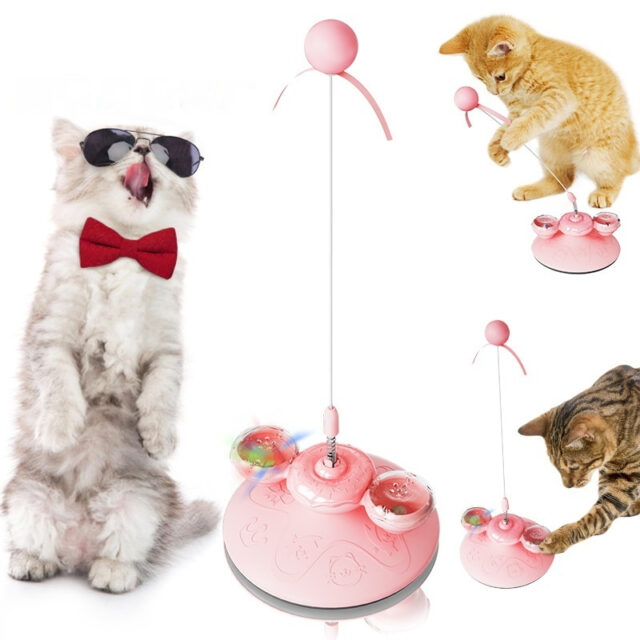 Pet Cat Self-Hi Cat Teaser Relieving Boredom Educational Toys - Image 2