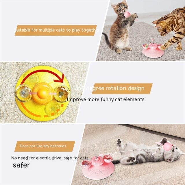 Pet Cat Self-Hi Cat Teaser Relieving Boredom Educational Toys - Image 3