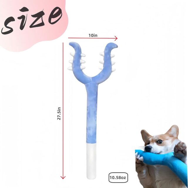 Plush Cat Wand Toy Catch The Naughty Cat Wand Pet Toys Interactive Cat Toy Chikawa Cat Toy Wand Sanctioning Cat Stick Toy Cat Toys For Indoor Cats - Image 3