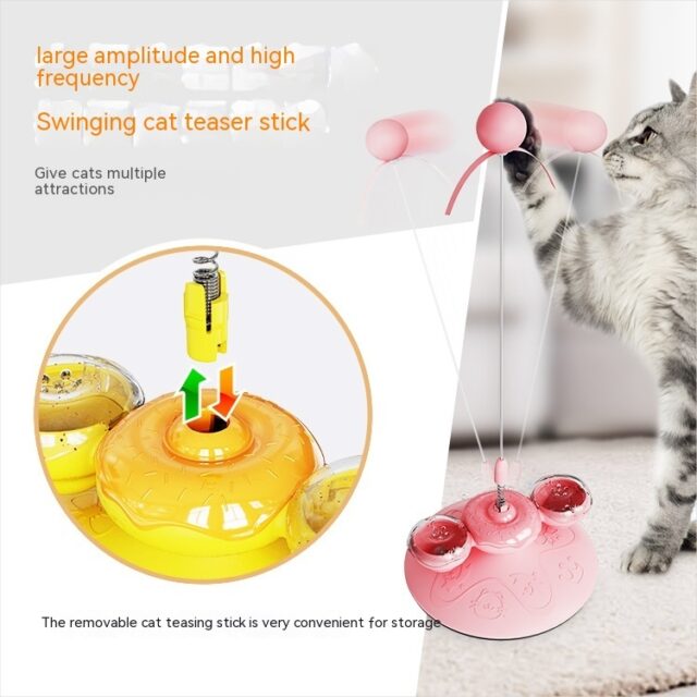 Pet Cat Self-Hi Cat Teaser Relieving Boredom Educational Toys - Image 4