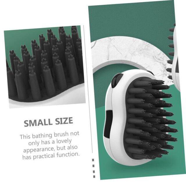 Bath Brush Pet Hair Grooming Comb Beauty Tools Cat Dog Cleaning Brush Bath Gloves Cat Hair Removal Brush Puppy Bathing Brush Cleaning Tool Grooming Glove Cat Brush Pet Dog - Image 8