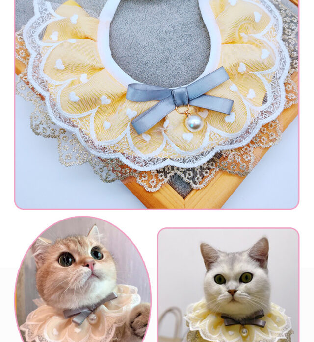 Pet Accessories Saliva Towel Cat Bib - Image 6